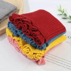 Kuscheliger Rollkragenschal aus Strick – Abnehmbares Kragen-Accessoire