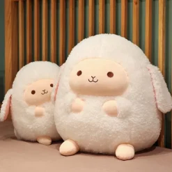 Kuscheliges, flauschiges Plüschschaf – Kuscheltier zum Umarmen