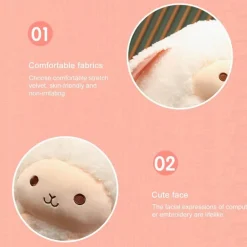 Kuscheliges, flauschiges Plüschschaf – Kuscheltier zum Umarmen