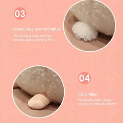 Kuscheliges, flauschiges Plüschschaf – Kuscheltier zum Umarmen