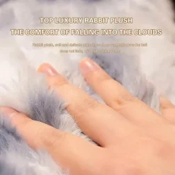 Kuscheliges Katzenpfoten-Plüschkissen – Weiches Sitzkissen für Katzenliebhaber