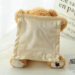 Kuscheliges Peekaboo-Teddybär-Plüschtier – weiches Stofftier