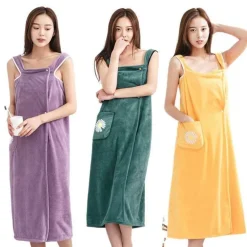 Kuscheliges tragbares Bademantelkleid - Lounge Robe