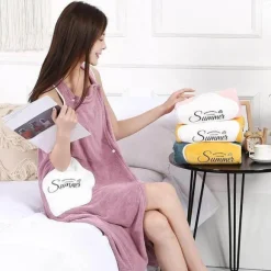 Kuscheliges tragbares Bademantelkleid - Lounge Robe