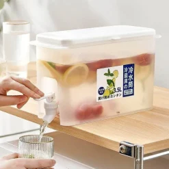 35L Kaltwasser-Saftspender - Getränkespender für Kühlschränke