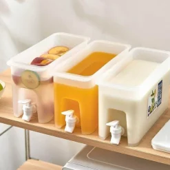 35L Kaltwasser-Saftspender - Getränkespender für Kühlschränke