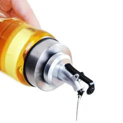 Öl- und Essigspender aus Glas – Gewürzflasche für die Küche