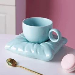 Lazy House Keramik-Kaffeetassen-Set – Stilvolles Trinkgeschirr für Zuhause