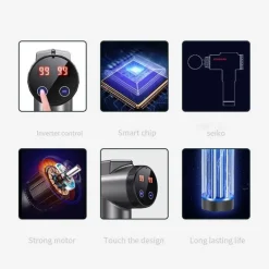 LCD-Muskelentspannungsmassagegerät - Gerät zur Schmerzlinderung