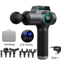 LCD-Muskelentspannungsmassagegerät - Gerät zur Schmerzlinderung