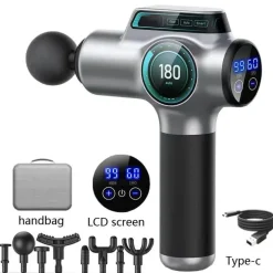 LCD-Muskelentspannungsmassagegerät - Gerät zur Schmerzlinderung