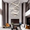 LED Chandelier - Modern Hadrian Lighting Fixture
