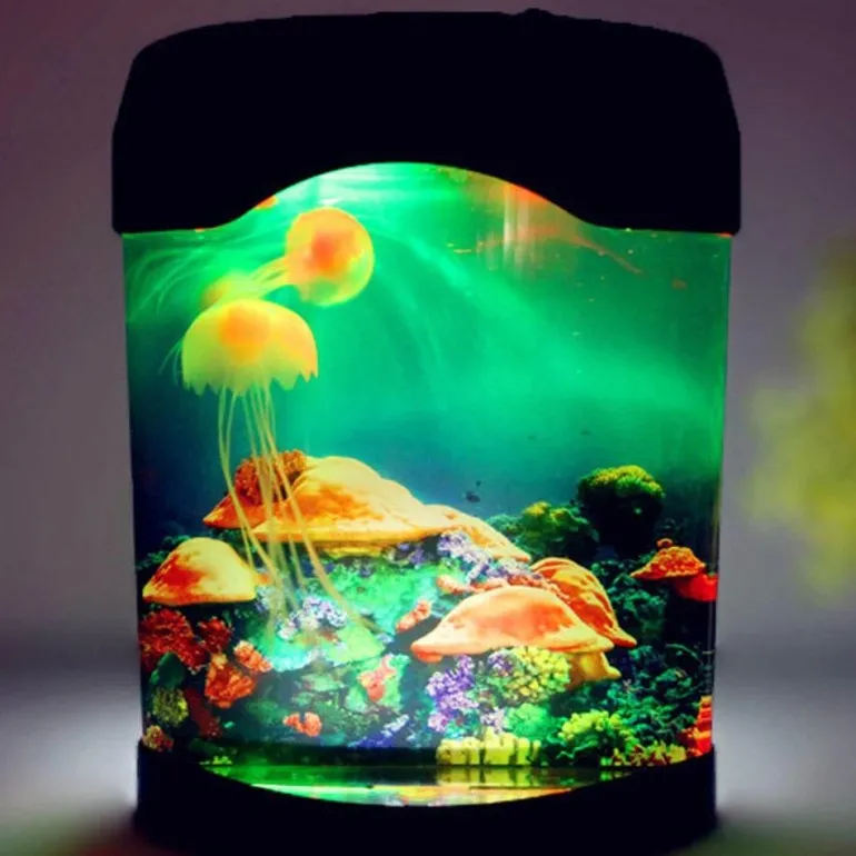 LED Creative Jellyfish Aquarium Night Light