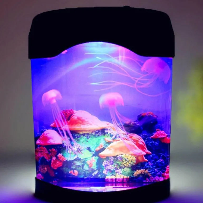 LED Creative Jellyfish Aquarium Night Light