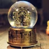 LED Crystal Ball Music Box - Glowing Night Light Decor