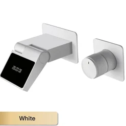 LED Digital Faucet - Smart Black Brass Design