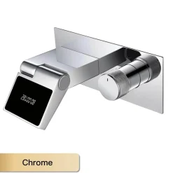 LED Digital Faucet - Smart Black Brass Design