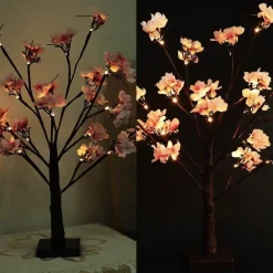 LED Fairy Tree Desk Lamp - Magical Night Light Decor
