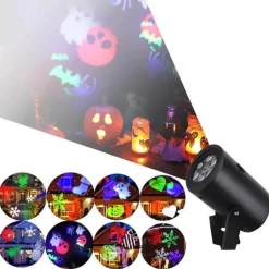 LED Halloween Decoration Landscape House Projector