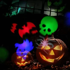 LED Halloween Decoration Landscape House Projector