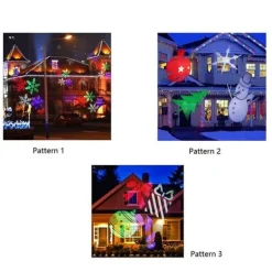 LED Halloween Decoration Landscape House Projector