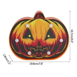 LED Halloween Pumpkin Night Lamp - Festive Decoration