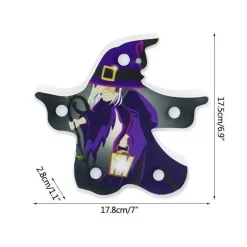 LED Halloween Pumpkin Night Lamp - Festive Decoration