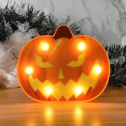 LED Halloween Pumpkin Night Lamp - Festive Decoration