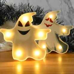 LED Halloween Pumpkin Night Lamp - Festive Decoration