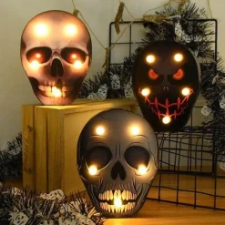LED Halloween Pumpkin Night Lamp - Festive Decoration