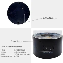 LED Jellyfish Lamp - Remote Control Aquarium Mood Light