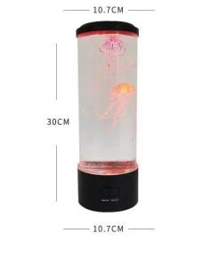 LED Jellyfish Lamp - Remote Control Aquarium Mood Light