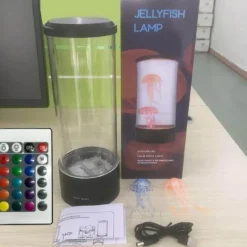 LED Jellyfish Lamp - Remote Control Aquarium Mood Light