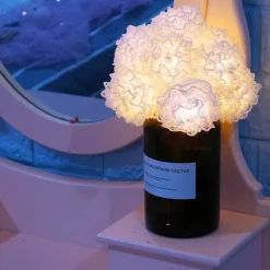 LED Makramee Lichterkette - Dekorative Kugel Lichterkette für Zuhause