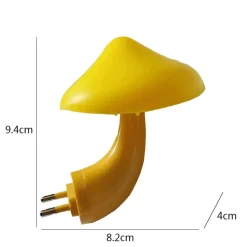 LED Mushroom Nightlight - Auto Sensor Soft Glow Lamp