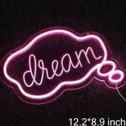 LED Neon Sign - Sweet Dreams Bedroom Wall Decor