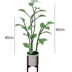 LED Plant Night Light - Decorative Houseplant Lamp