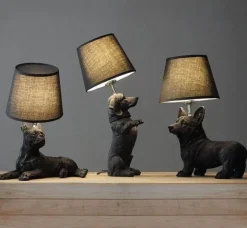 LED Puppy Love Table Light - Creative Pet Decor