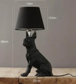 LED Puppy Love Table Light - Creative Pet Decor