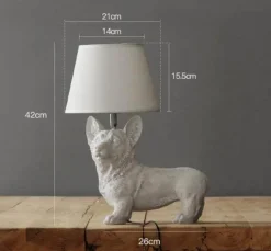 LED Puppy Love Table Light - Creative Pet Decor