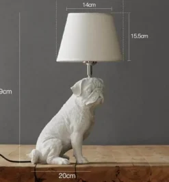 LED Puppy Love Table Light - Creative Pet Decor