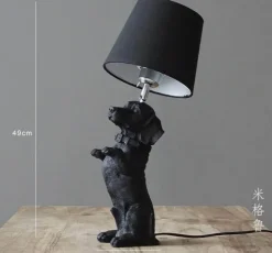 LED Puppy Love Table Light - Creative Pet Decor