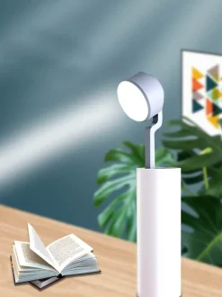 LED Rechargeable Desk Lamp - Mini Power Bank Light