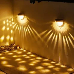 LED Solar Wasserdichte Außenwandleuchte