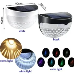 LED Solar Wasserdichte Außenwandleuchte