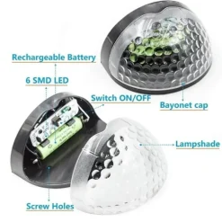 LED Solar Wasserdichte Außenwandleuchte