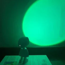 LED Sunset Robot Lamp - Atmospheric Mood Lighting for Home Decor