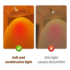 LED Sunset Wandleuchte - Stimmungslicht für Atmosphäre