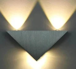 LED Triangle Wall Lamp - Stylish Modern Lighting Fixture