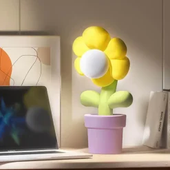 LED-Blumen-Nachtlicht - Dekorative Heimlampe